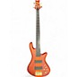Used Schecter Guitar Research Stiletto Studio 5 String Fretless Honey Electric Bass Guitar thumbnail