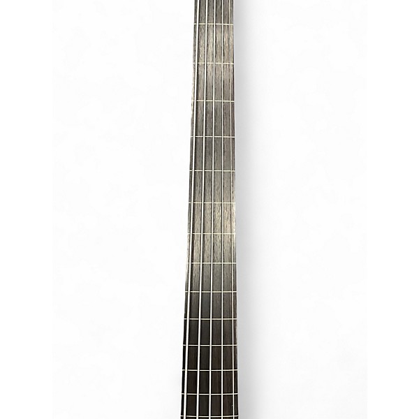 Used Schecter Guitar Research Stiletto Studio 5 String Fretless Honey Electric Bass Guitar