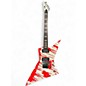 Used ESP LTD DJ600 Dan Jacobs Signature Snow White w/ Dripping Blood Solid Body Electric Guitar thumbnail