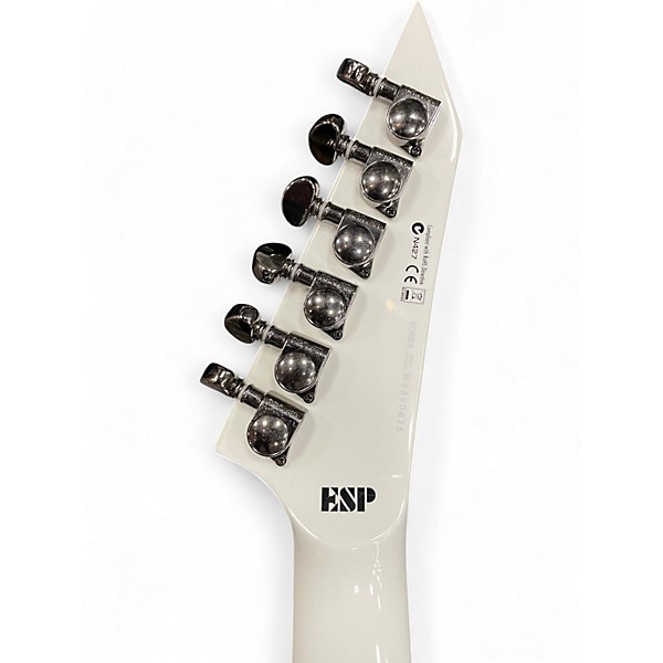 Used ESP LTD DJ600 Dan Jacobs Signature Snow White w/ Dripping Blood Solid Body Electric Guitar