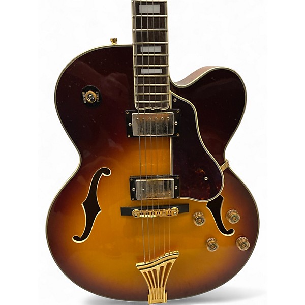 Used Greg Bennett Design by Samick JZ-2 Lasalle Sunburst Hollow Body Electric Guitar