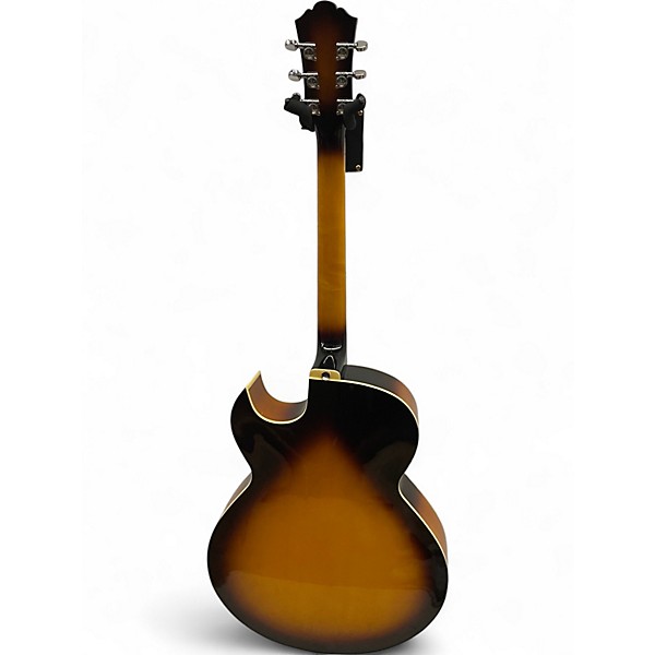 Used Washburn J-3 Sunburst Hollow Body Electric Guitar