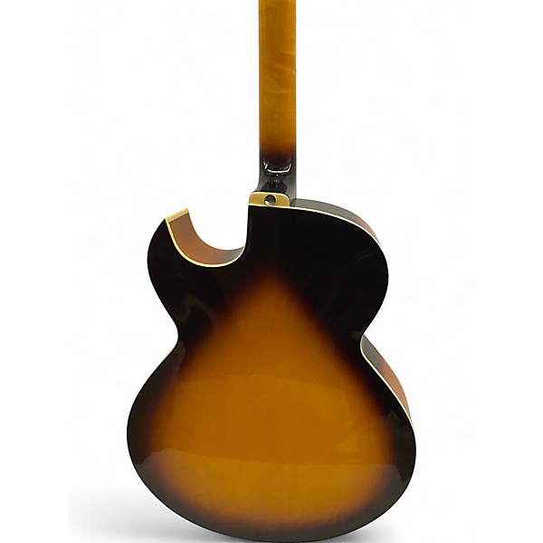 Used Washburn J-3 Sunburst Hollow Body Electric Guitar