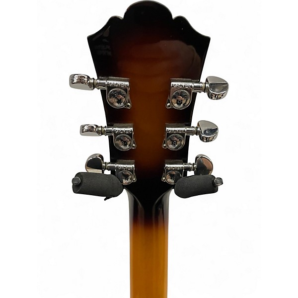 Used Washburn J-3 Sunburst Hollow Body Electric Guitar