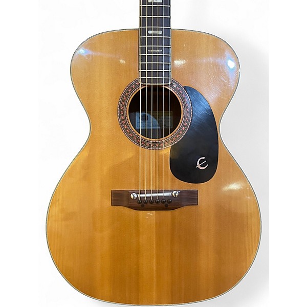 Used 1970s Epiphone Cortez Natural Acoustic Guitar