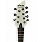 Used Schecter Guitar Research Demon 7 String White Solid Body Electric Guitar