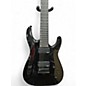 Used Jackson JS32-7 Dinky DKA 7 String Black Solid Body Electric Guitar thumbnail