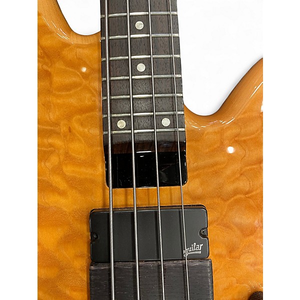 Used Zon SONUS STANDARD QUILTED NATURAL Electric Bass Guitar