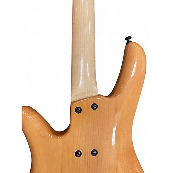 Used Zon SONUS STANDARD QUILTED NATURAL Electric Bass Guitar