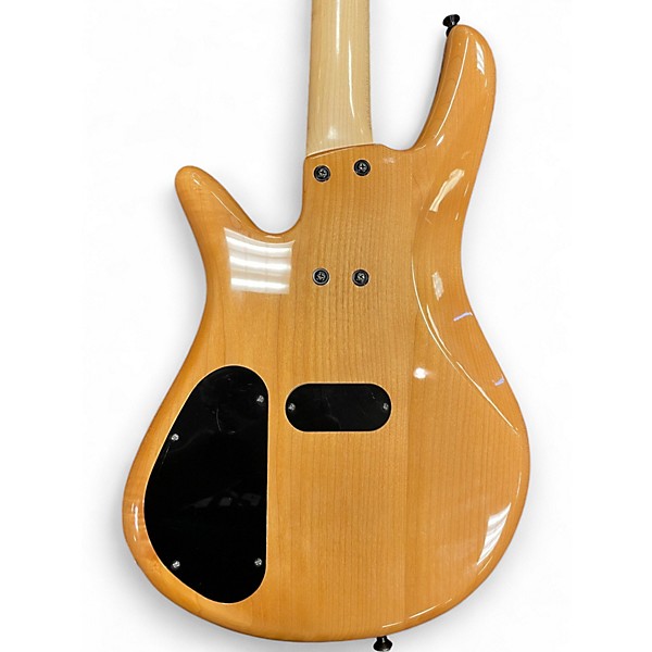 Used Zon SONUS STANDARD QUILTED NATURAL Electric Bass Guitar