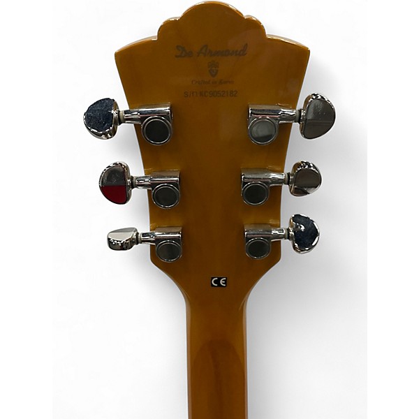 Used 1999 DeArmond Starfire Custom Natural Hollow Body Electric Guitar