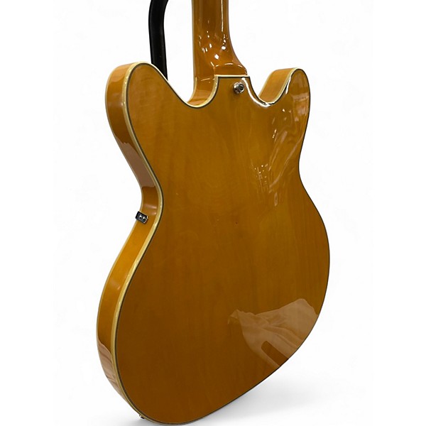 Used 1999 DeArmond Starfire Custom Natural Hollow Body Electric Guitar