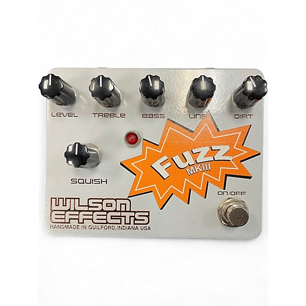 Used Wilson Effects Fuzz MKIII Effect Pedal