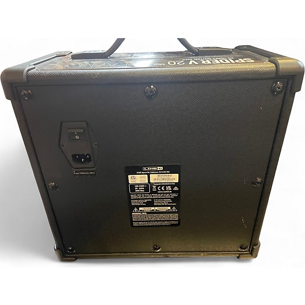 Used Line 6 Spider V 20 MkII 20w 1x8 Guitar Combo Amp