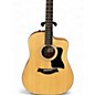 Used Taylor 110CE Natural Acoustic Electric Guitar