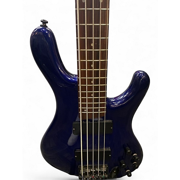 Used Ibanez ergodyne Jewel Blue Electric Bass Guitar