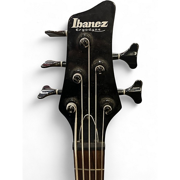 Used Ibanez ergodyne Jewel Blue Electric Bass Guitar