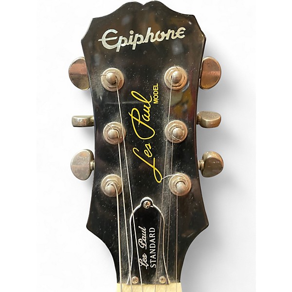 Used Epiphone Les Paul Standard black Solid Body Electric Guitar