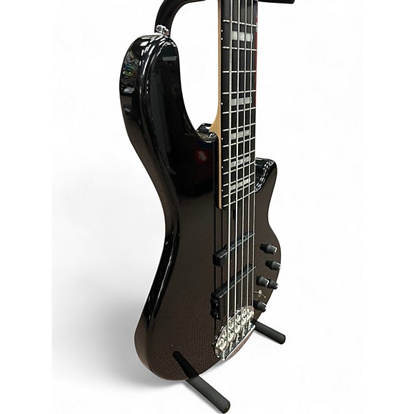 Used Lakland 55-02 Skyline Series 5 String Black Electric Bass Guitar