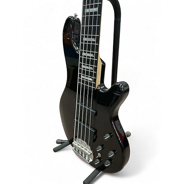 Used Lakland 55-02 Skyline Series 5 String Black Electric Bass Guitar