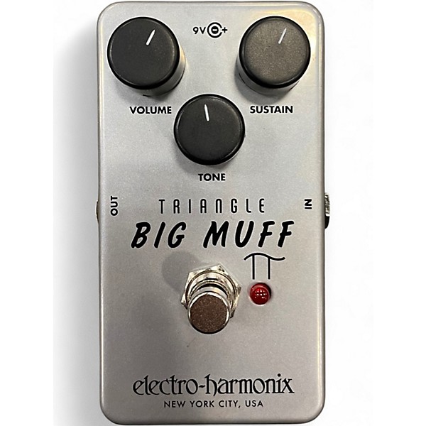 Used Electro-Harmonix  Triangle Big Muff Pi Distortion/Sustainer Effect Pedal