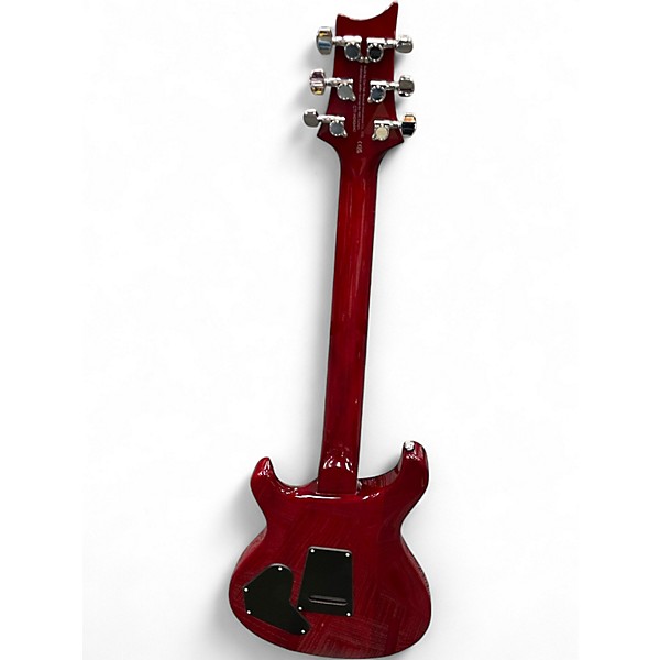 Used PRS David Grissom Signature Crimson Red Trans Solid Body Electric Guitar