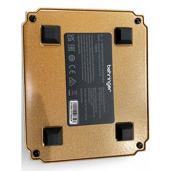 Used Behringer Centaur Effect Pedal