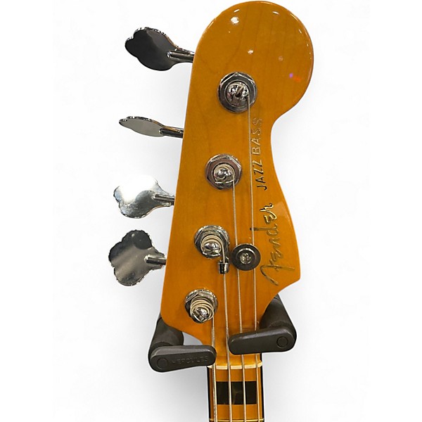 Used Fender American Ultra Jazz Bass TEXAS TEA Electric Bass Guitar