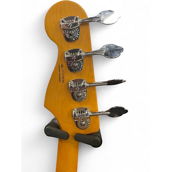 Used Fender American Ultra Jazz Bass TEXAS TEA Electric Bass Guitar