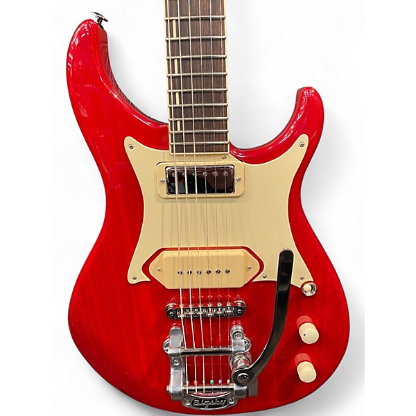 Used 2012 Giffin Guitars T2 CUSTOM Cherry Solid Body Electric Guitar