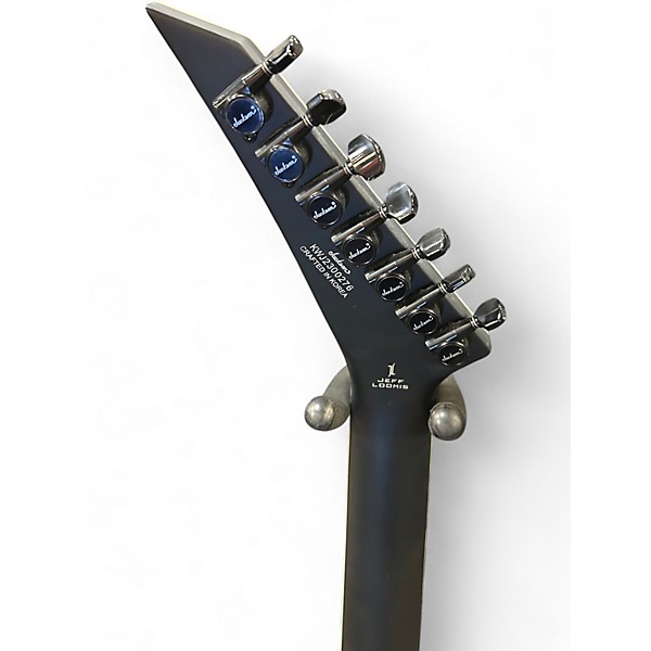 Used 2023 Jackson JEFF LOOMIS Black Solid Body Electric Guitar