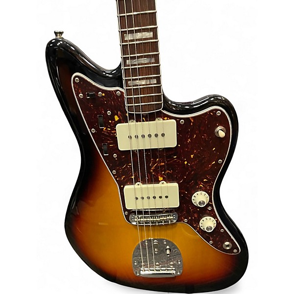 Used Fender 1966 AMERICAN VINTAGE II JAZZMASTER 3 Tone Sunburst Solid Body Electric Guitar
