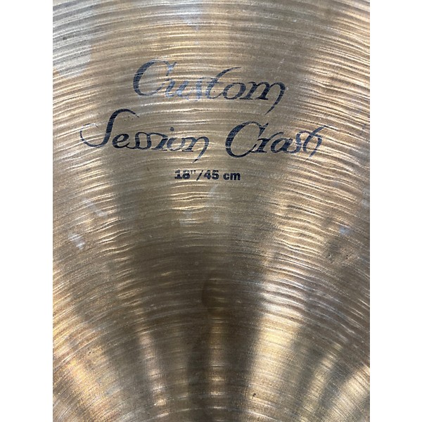Used Zildjian 18in K Custom Session Crash Cymbal