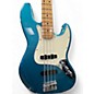 Used 2011 Fender MIM JAZZ BASS Lake Placid Blue Electric Bass Guitar