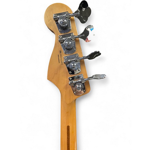 Used 2011 Fender MIM JAZZ BASS Lake Placid Blue Electric Bass Guitar