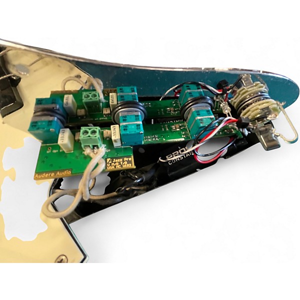 Used 2011 Fender MIM JAZZ BASS Lake Placid Blue Electric Bass Guitar