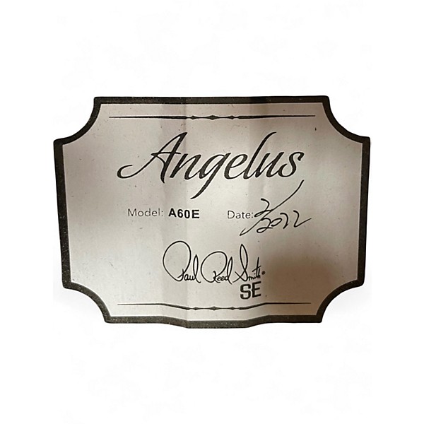 Used PRS a60e Natural Acoustic Electric Guitar