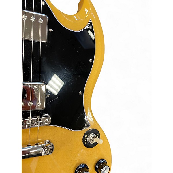 Used 2024 Epiphone SG Standard TV Yellow Solid Body Electric Guitar