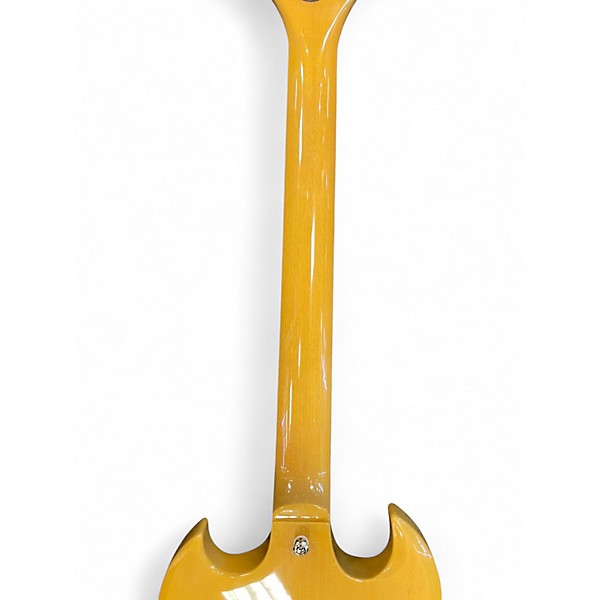 Used 2024 Epiphone SG Standard TV Yellow Solid Body Electric Guitar