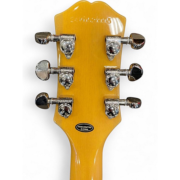 Used 2024 Epiphone SG Standard TV Yellow Solid Body Electric Guitar