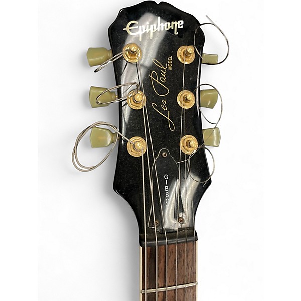 Used Epiphone Les Paul Limited Edition Model Red Solid Body Electric Guitar