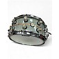 Used Soundwave Master 14X6.5 Aluminum Copper Snare Silver Sparkle Drum