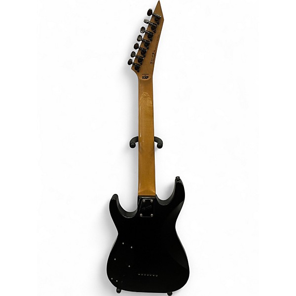 Used 2013 ESP LTD M17 7 String Satin Black Solid Body Electric Guitar