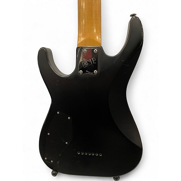 Used 2013 ESP LTD M17 7 String Satin Black Solid Body Electric Guitar