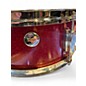 Used 1960s U.s.mercury  14in Snare drum Red sparkle Drum