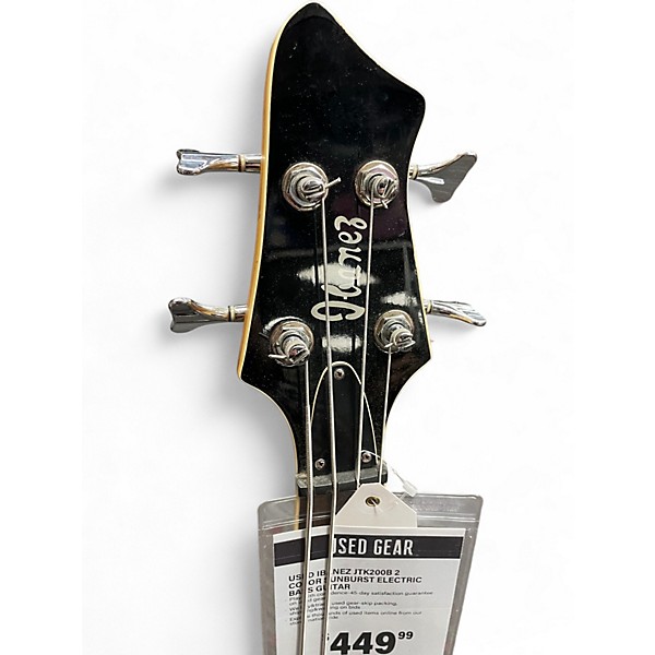 Used Ibanez JTK200B 2 Color Sunburst Electric Bass Guitar