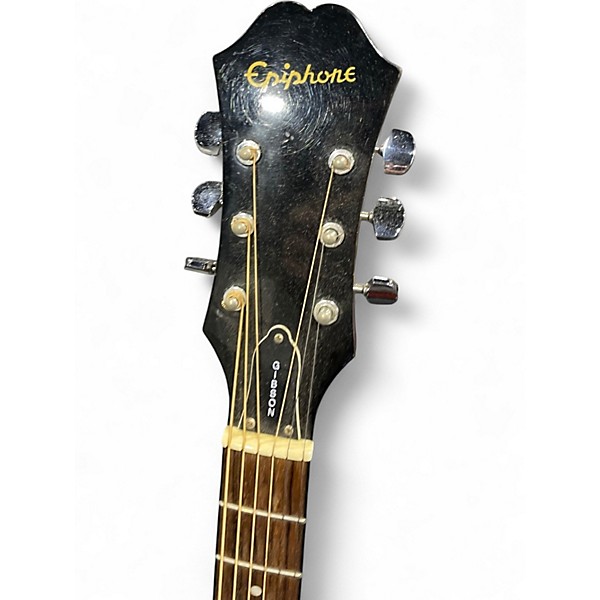 Used Epiphone pr100na Natural Acoustic Guitar