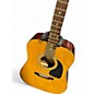 Used Epiphone pr100na Natural Acoustic Guitar