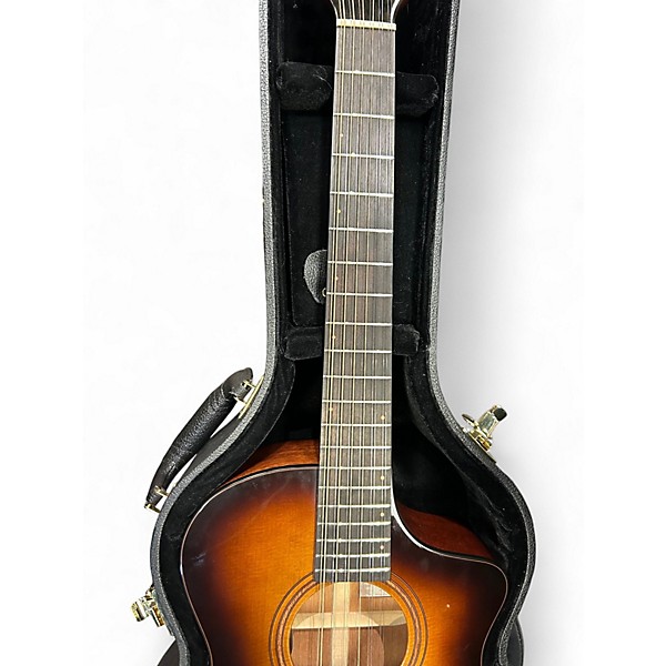 Used Breedlove Solo CN Edgeburst 12 CE Edge Burst 12 String Acoustic Electric Guitar