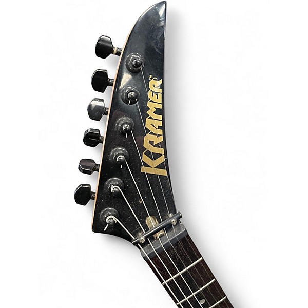 Used Kramer STRIKER ST-300 VINTAGE NEON YELLOW Solid Body Electric Guitar